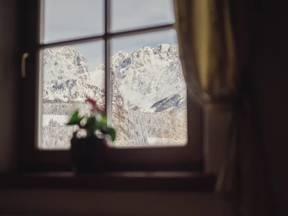 Hotels an der Piste - PLZ 6373 (Österreich) - Ausblick auf die Berge  - Sporthotel Ellmau