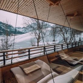 Skihotel: Wellnessbereich - Das Naturhotel Chesa Valisa