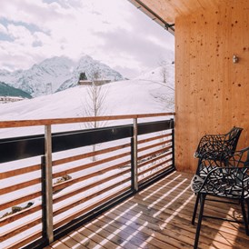 Skihotel: Winter Ausblick - Das Naturhotel Chesa Valisa****s
