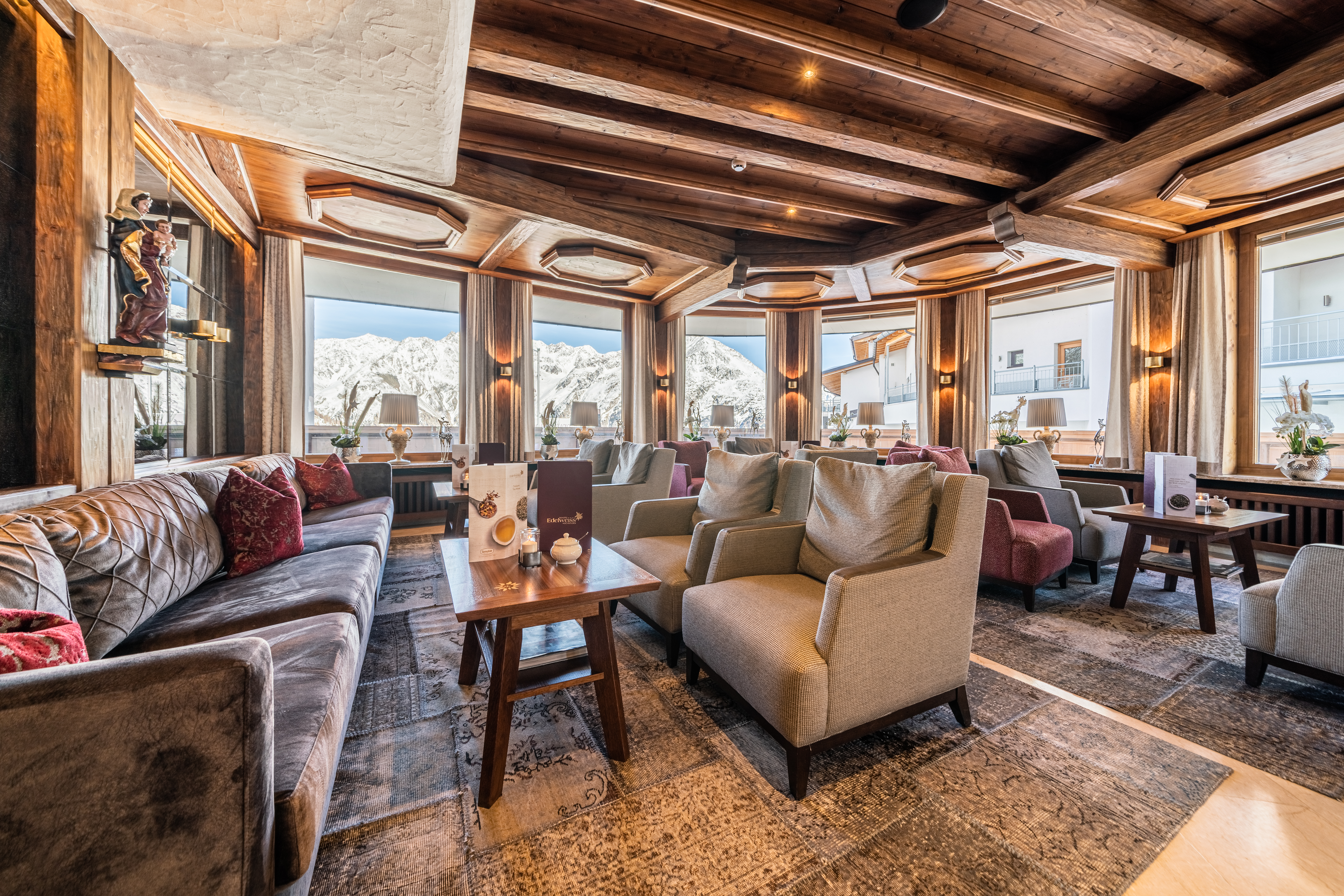 Skihotel: Lobby - Skihotel Edelweiss Hochsölden