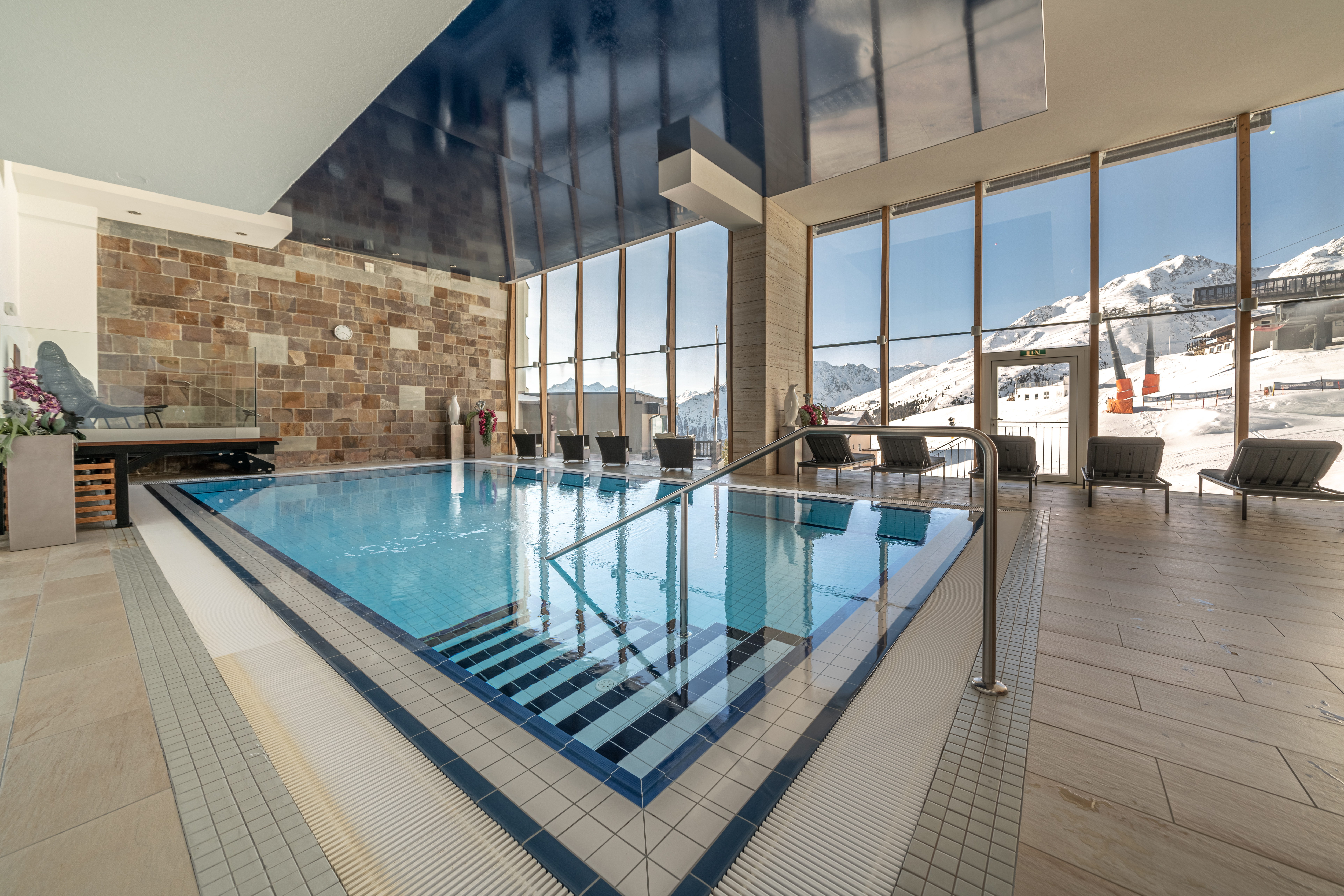 Skihotel: Pool - Skihotel Edelweiss Hochsölden