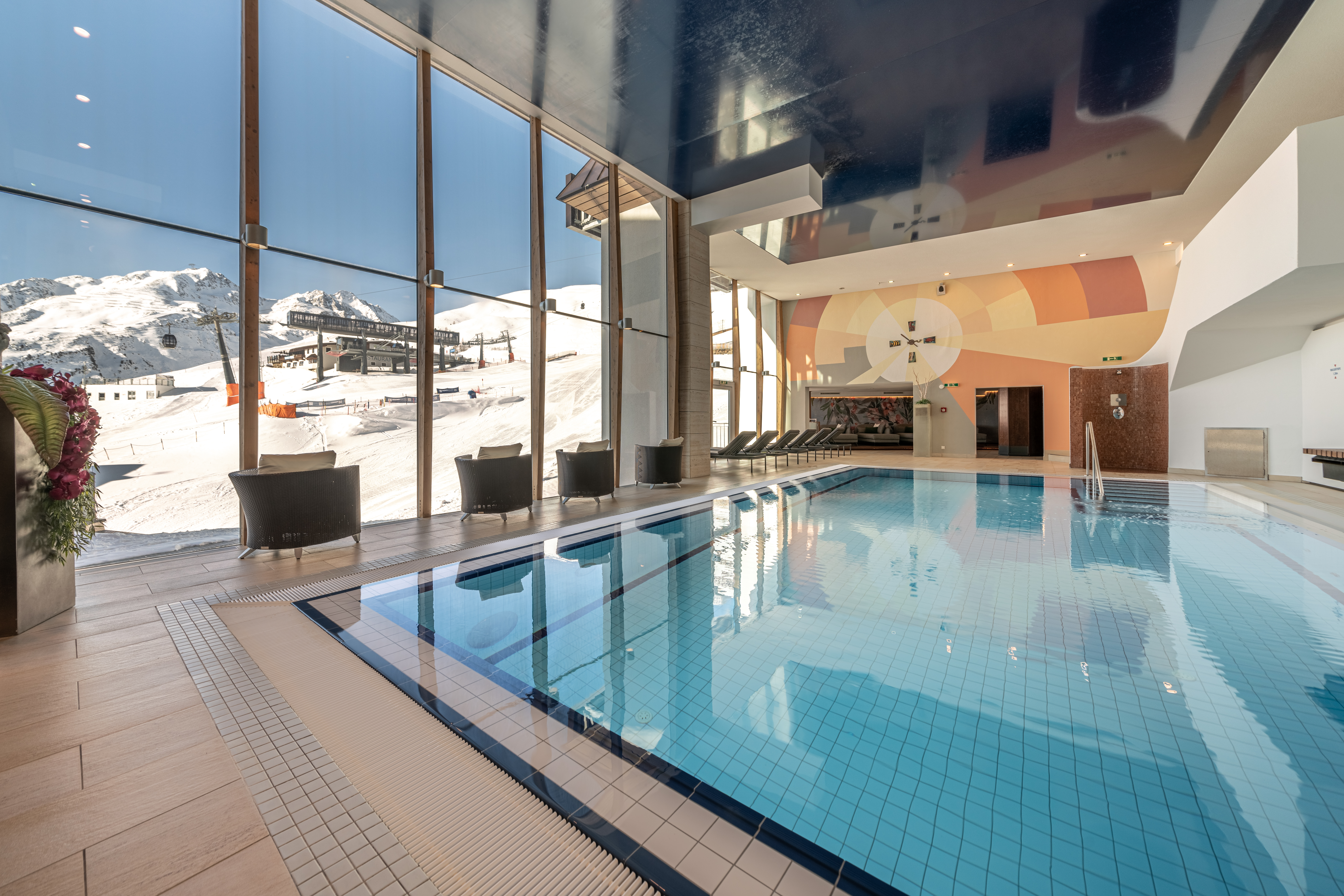 Skihotel: Pool - Skihotel Edelweiss Hochsölden