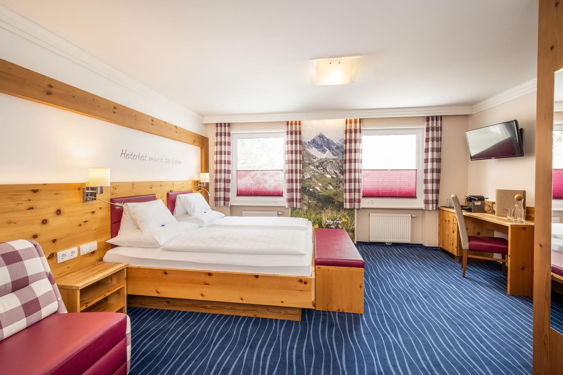 Hotel Alpina Zimmerkategorien Doppelzimmer Superior
