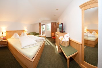 Skihotel: Doppelzimmer "Fichte" - Hotel Berghof