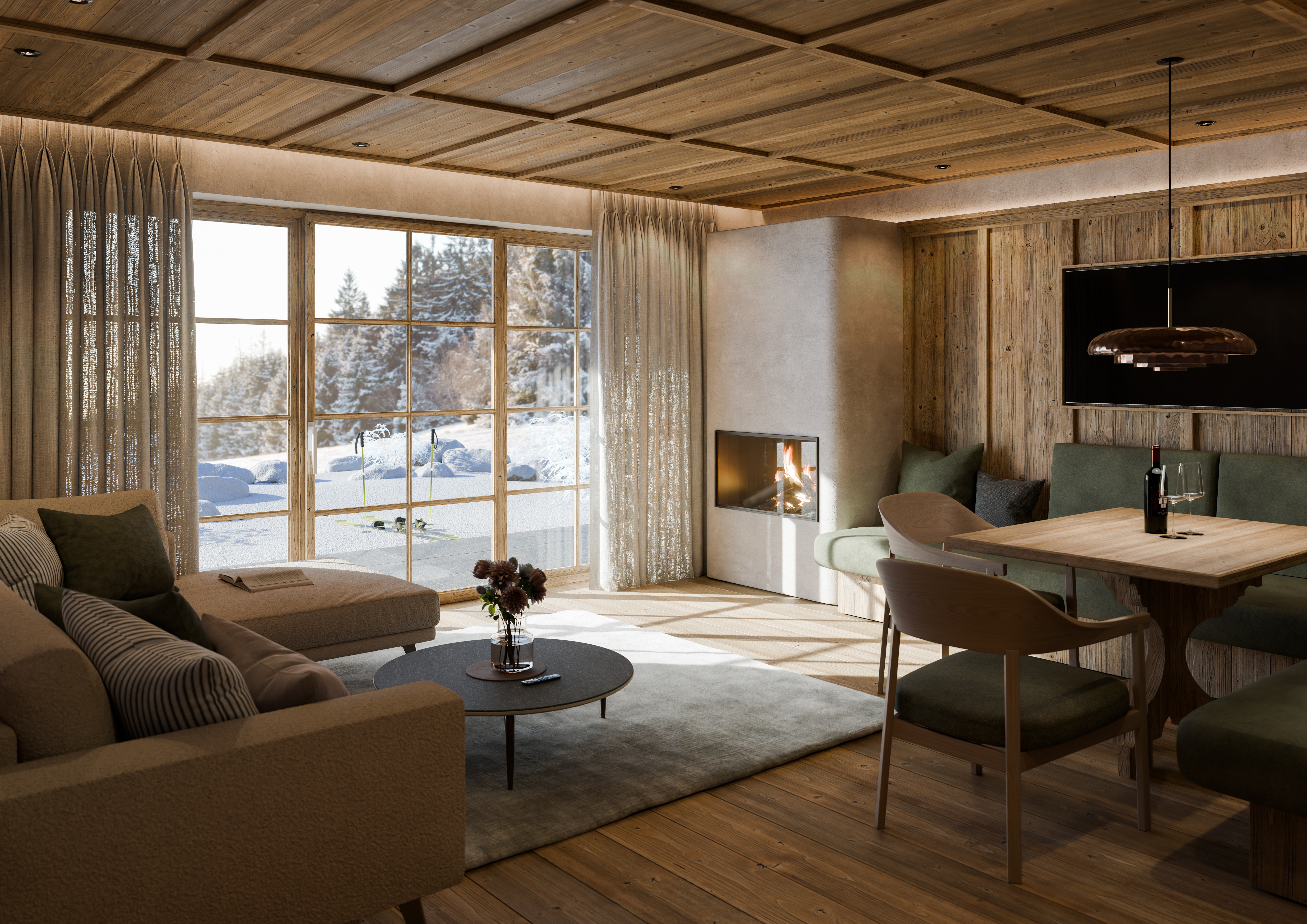 Hotels an der Piste - Südtirol - Chalet Zuegg