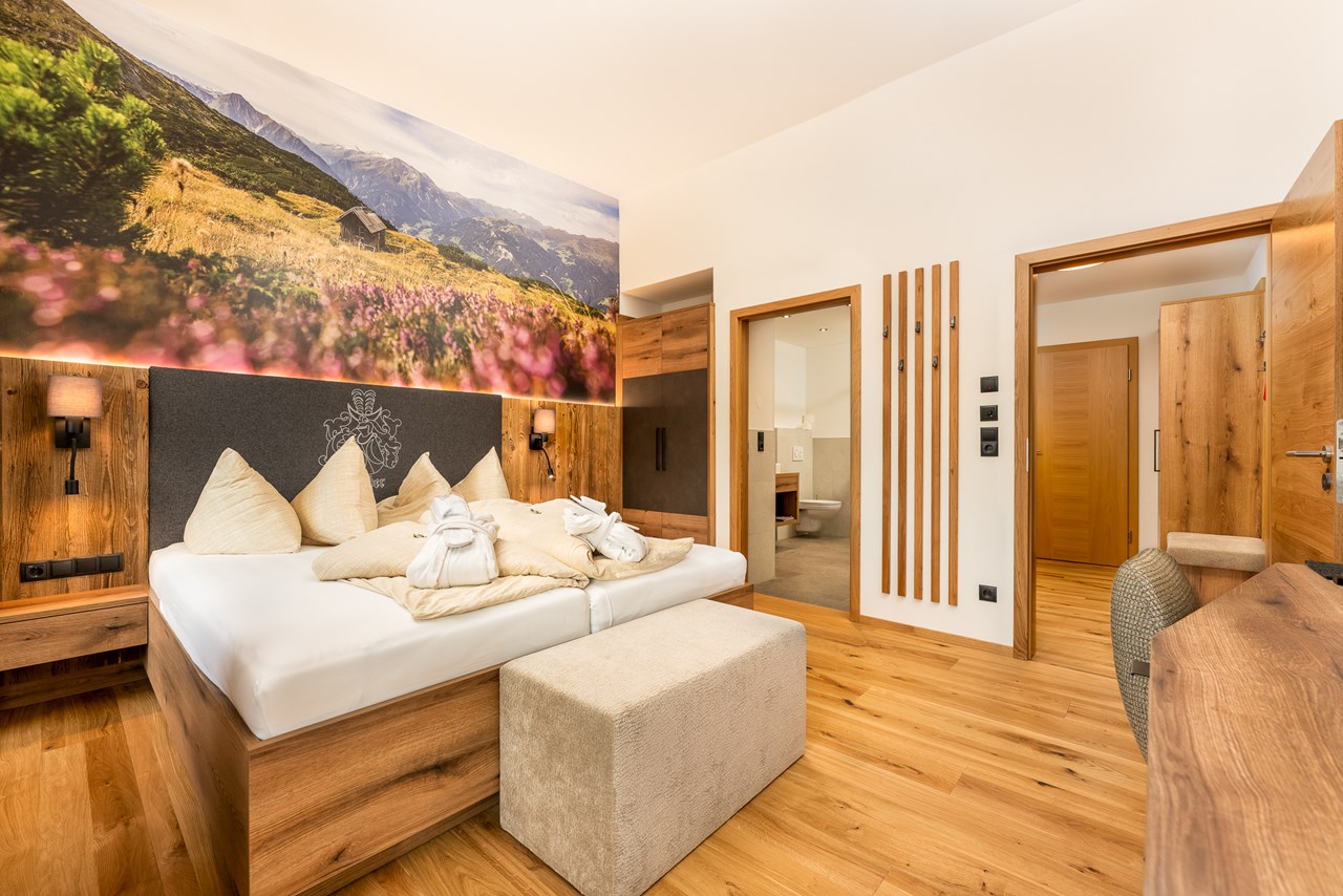 Alpenwohlfühlhotel Dörflwirt Zimmerkategorien Familiensuite Panorama