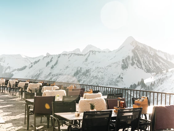 Skihotel: Sonnenterrasse Winter - Hotel Alpenstern