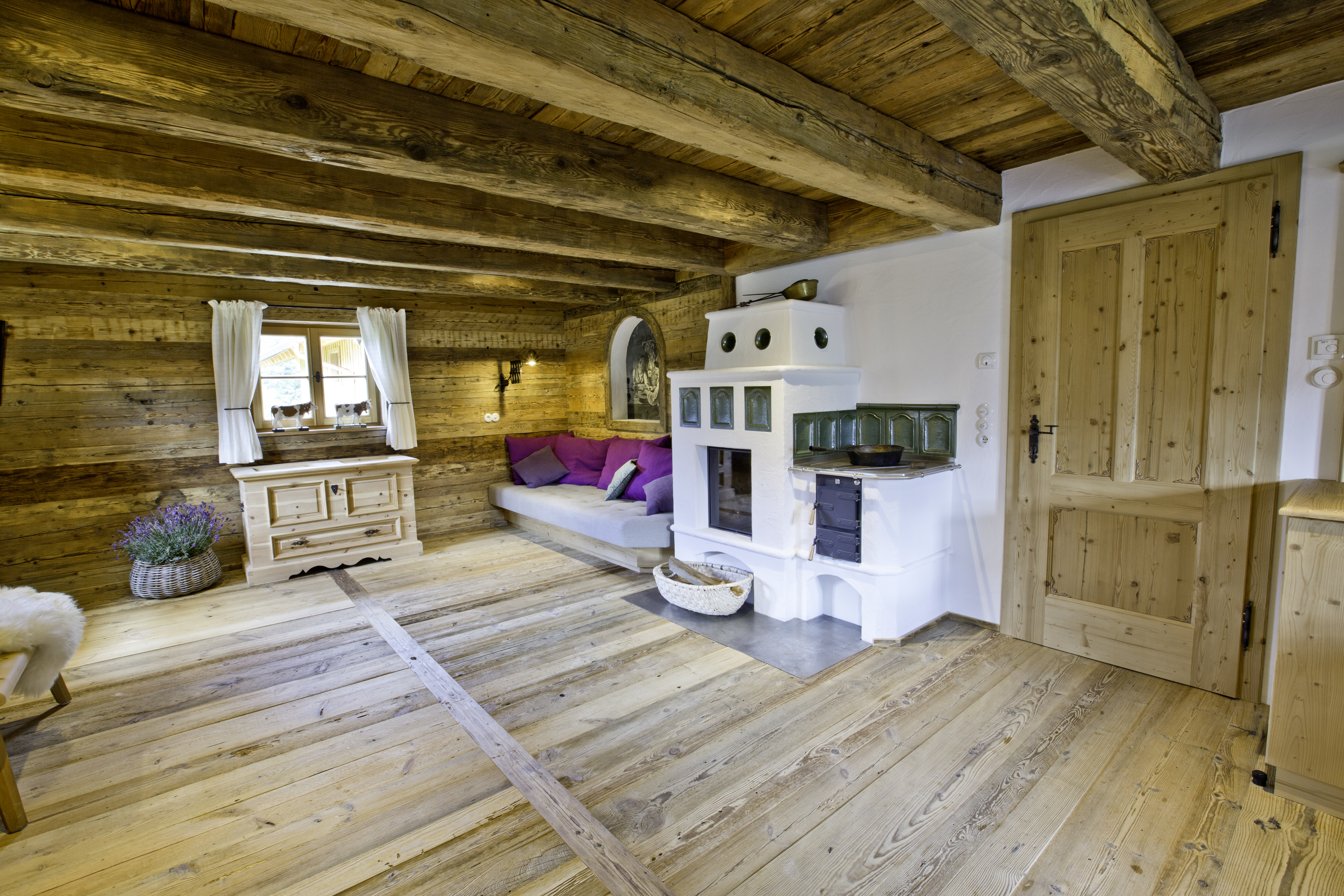 Hotels an der Piste - geführte Skitouren - Saalbach Hinterglemm - Chalet Martenalm