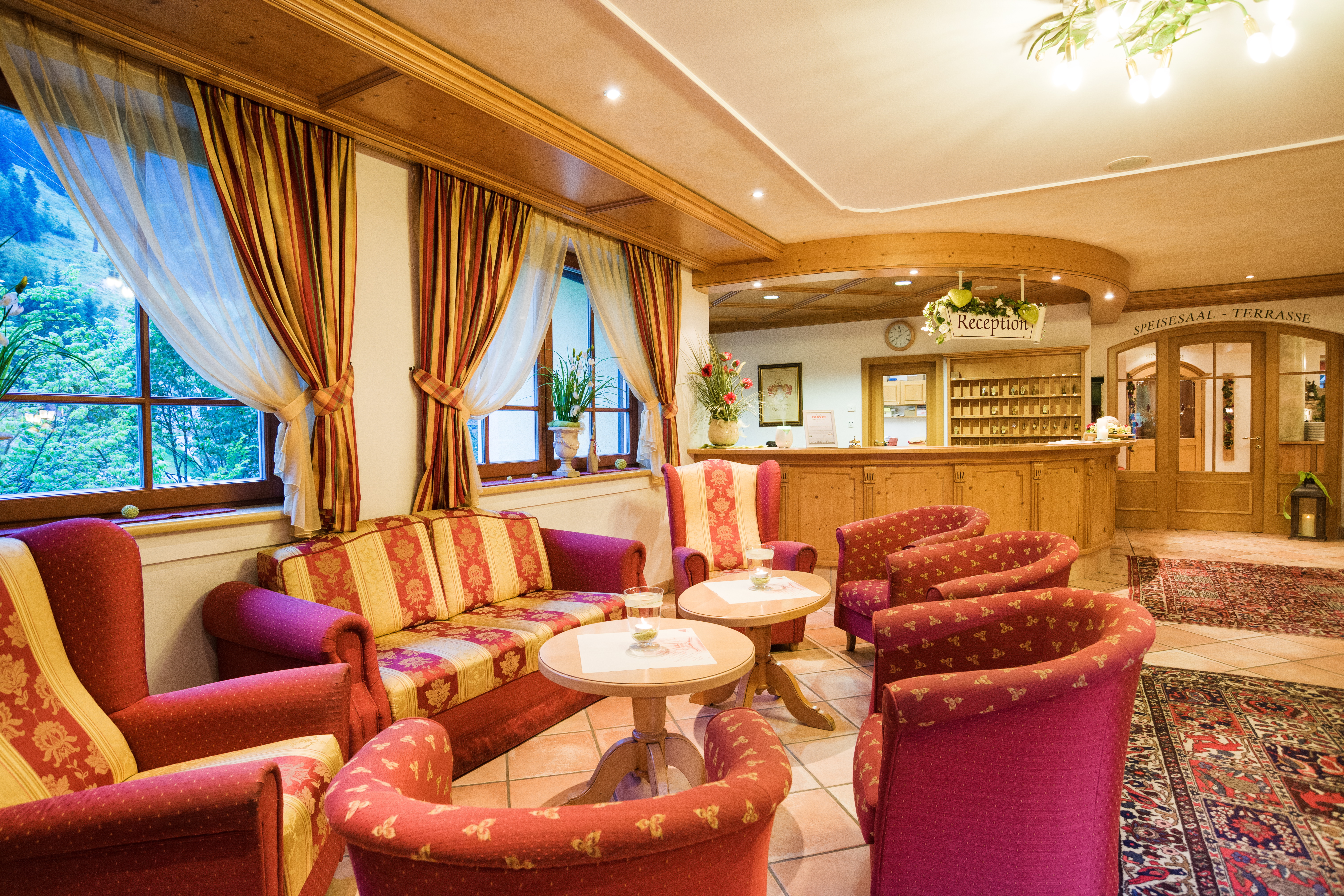 Skihotel: Rezeption - Hotel Wieseneck