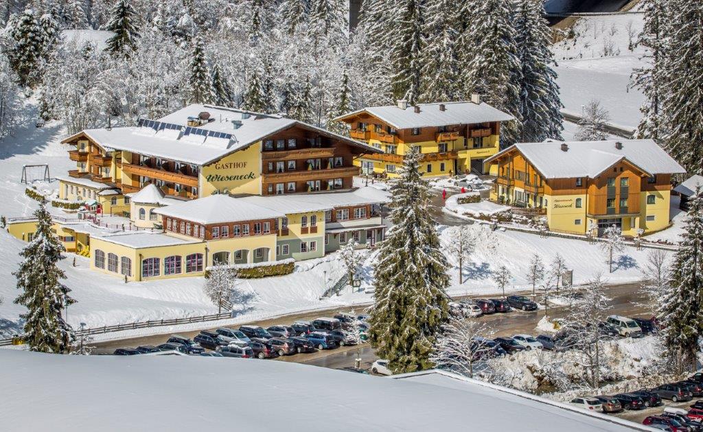 Skihotel: Winteransicht - Hotel Wieseneck