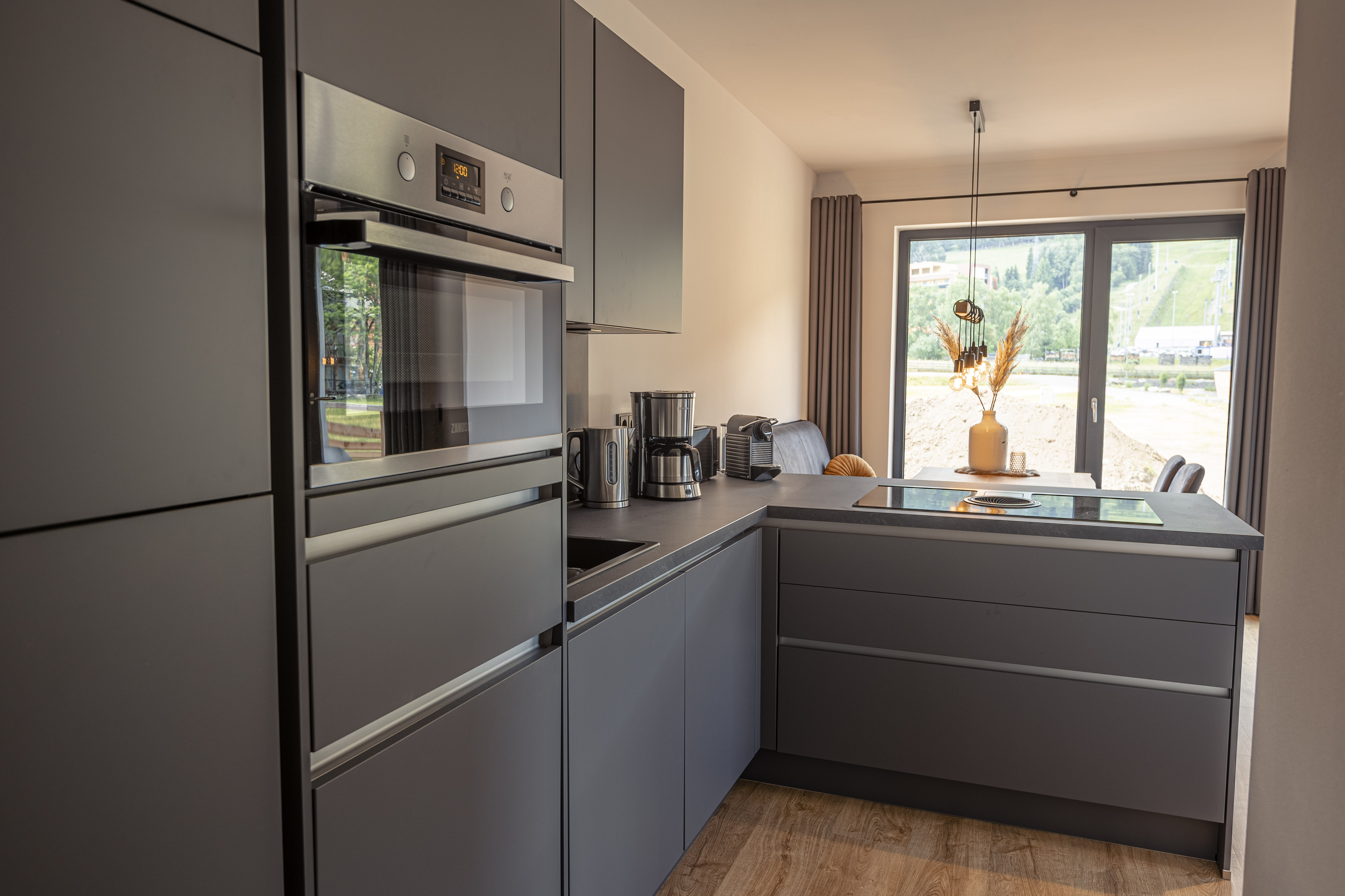 Hotels an der Piste - Hotel-Schwerpunkt: Skifahren & Wellness - Steiermark - Beispielbild: Küche - Kreischberg Suites by ALPS RESORTS