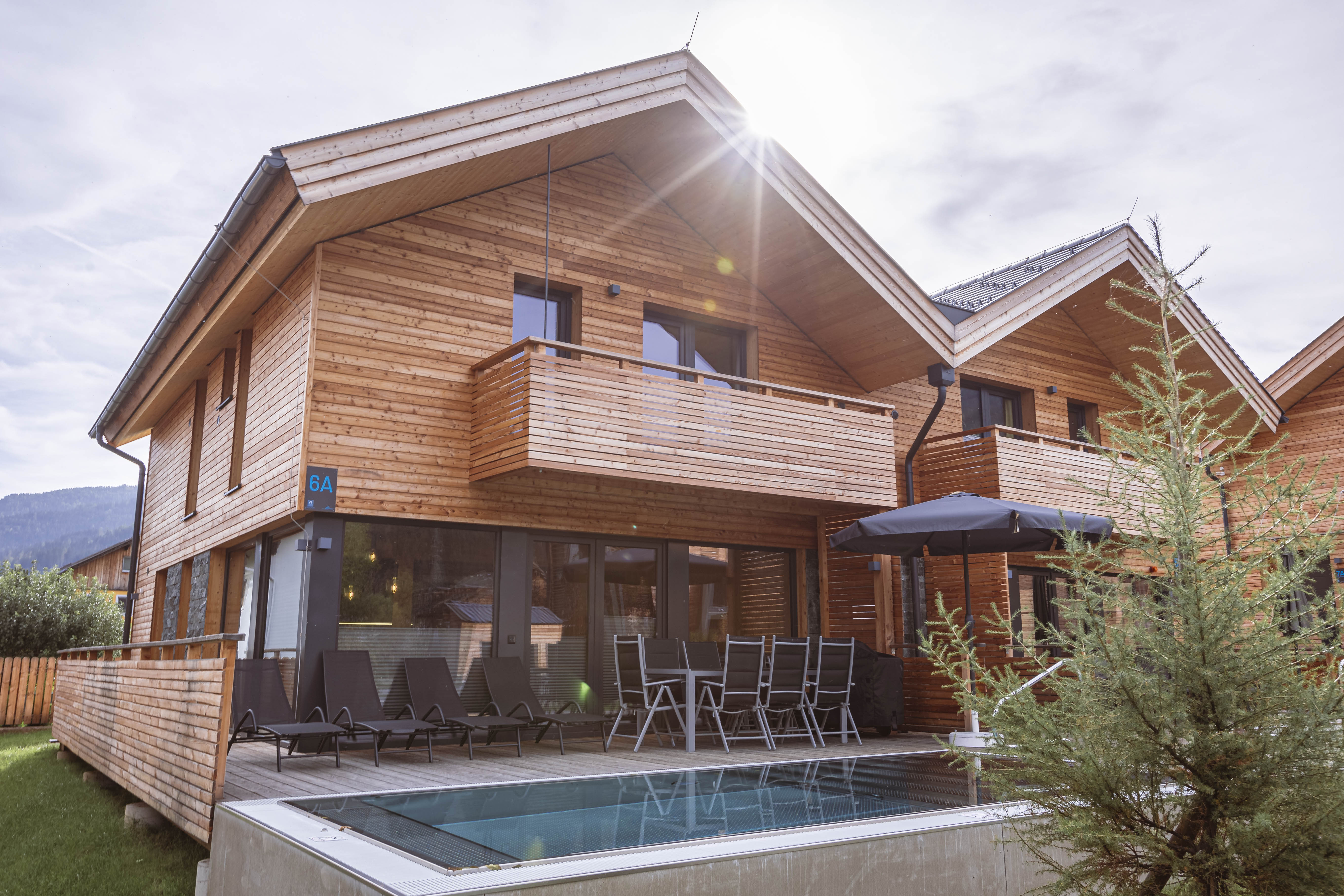 Hotels an der Piste - Hotel-Schwerpunkt: Skifahren & Wellness - Steiermark - Kreischberg Pool Villas & Penthäuser by ALPS RESORTS