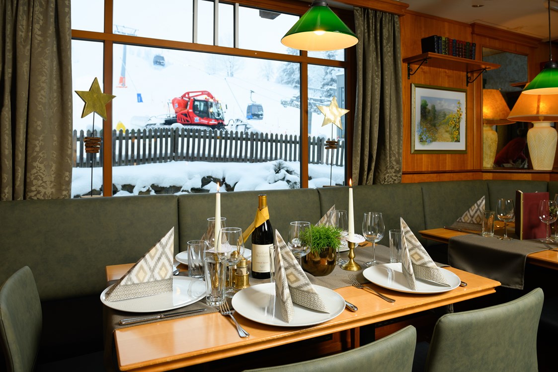 Skihotel: Restaurant an der Piste  - Hotel- Gasthof Niederreiter