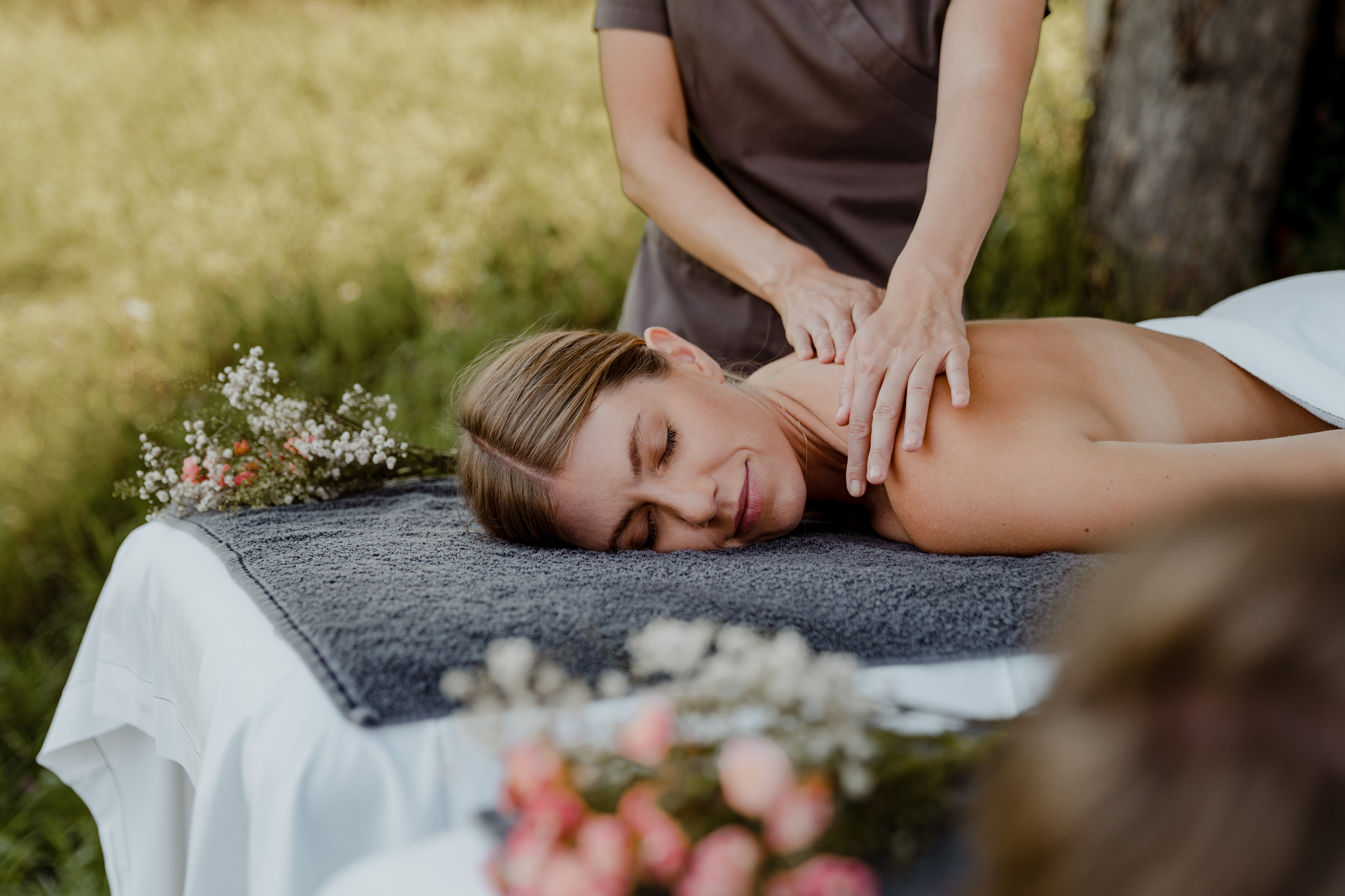 Skihotel: Massageanwendung - Natur- und Wellnesshotel Höflehner