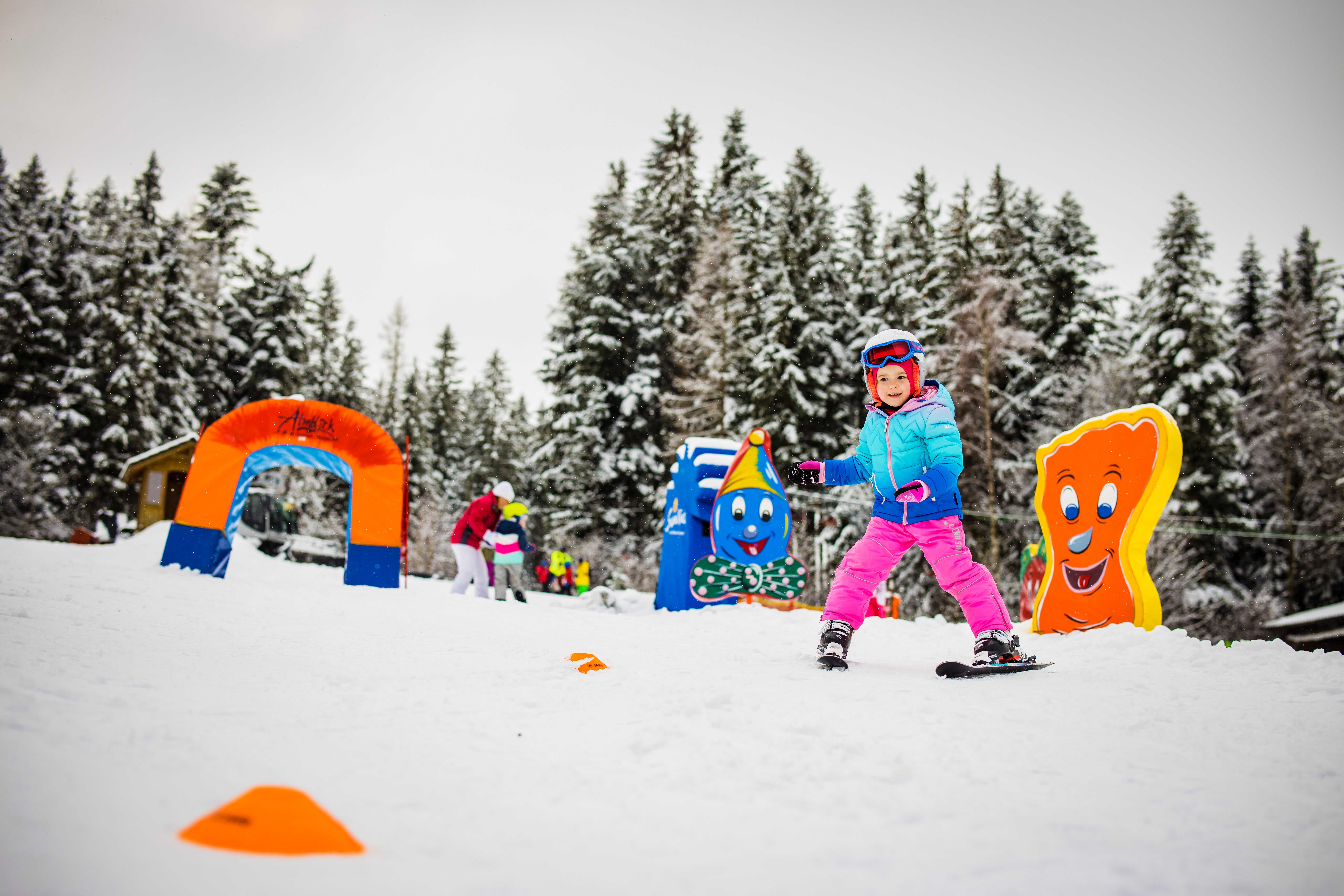 Skihotel: Kinderskiland - Der Almblick