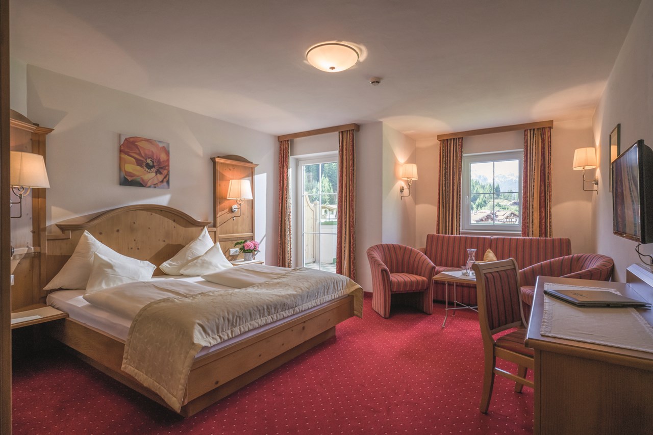 Landhotel Maria Theresia Zimmerkategorien Juniorsuite Gerlos