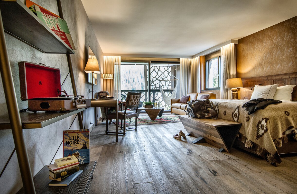 Valsana Hotel Arosa Zimmerkategorien Panorama Junior Suite Seesicht