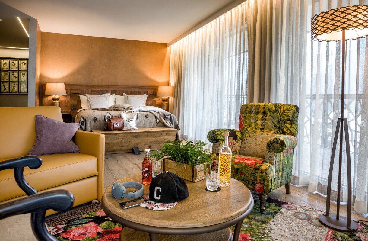 Valsana Hotel Arosa Zimmerkategorien Corner Junior Suite Seesicht