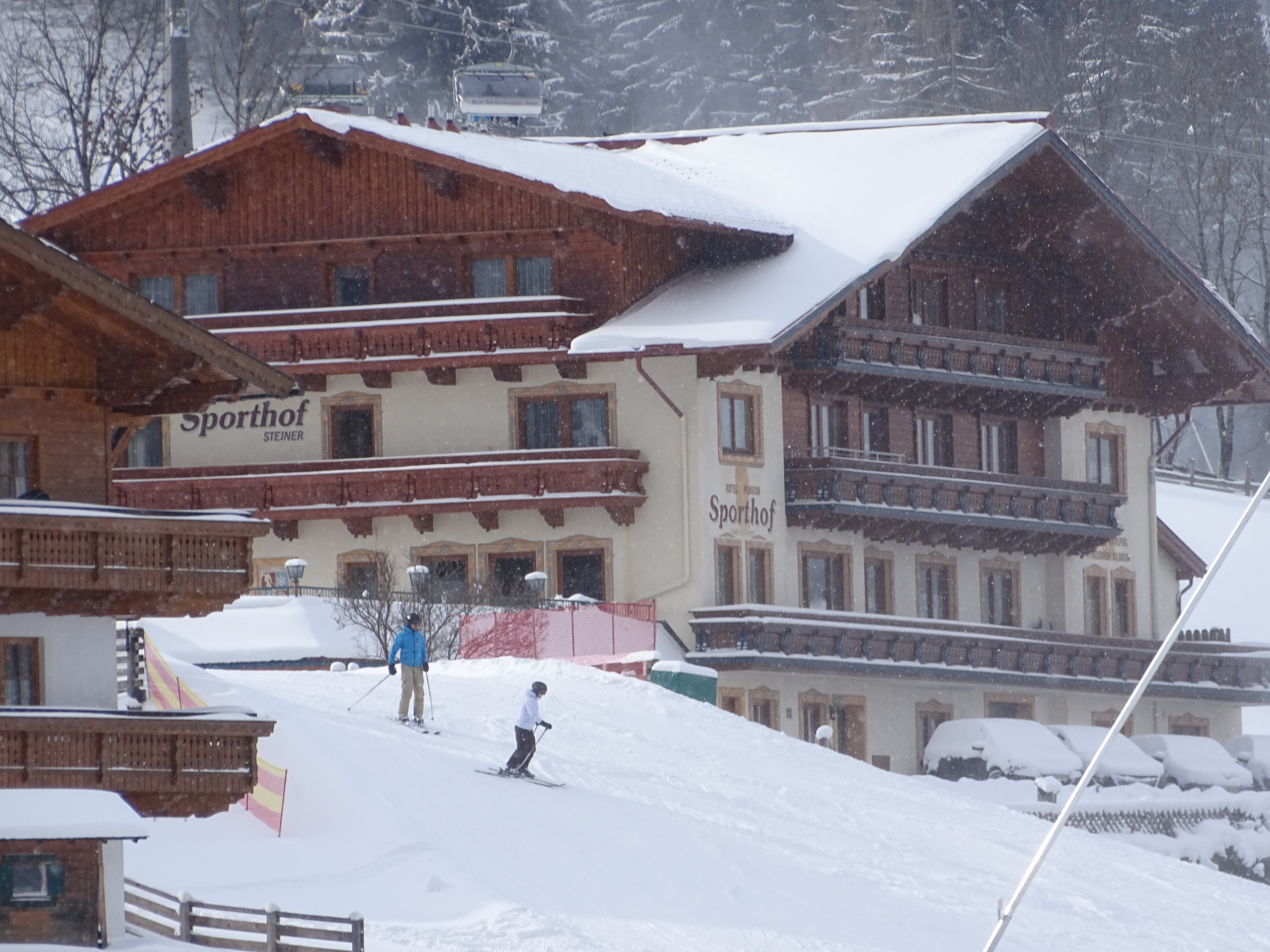 Hotels an der Piste - Sonnenterrasse - Wagrain - Hotel Sporthof direkt an der Piste - Hotel Sporthof