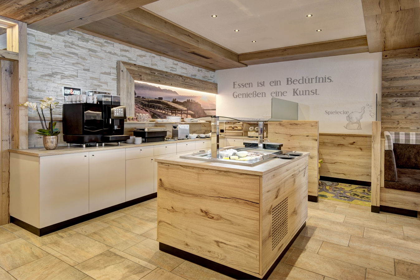 Skihotel: Frühstücksbuffet - Hotel Bike & Snow Lederer