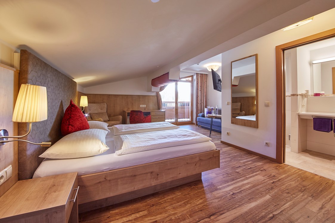 Skihotel: Doppelzimmer "Grand Comfort" - Dein MOUNTAIN Wohlfühlhotel Johanneshof