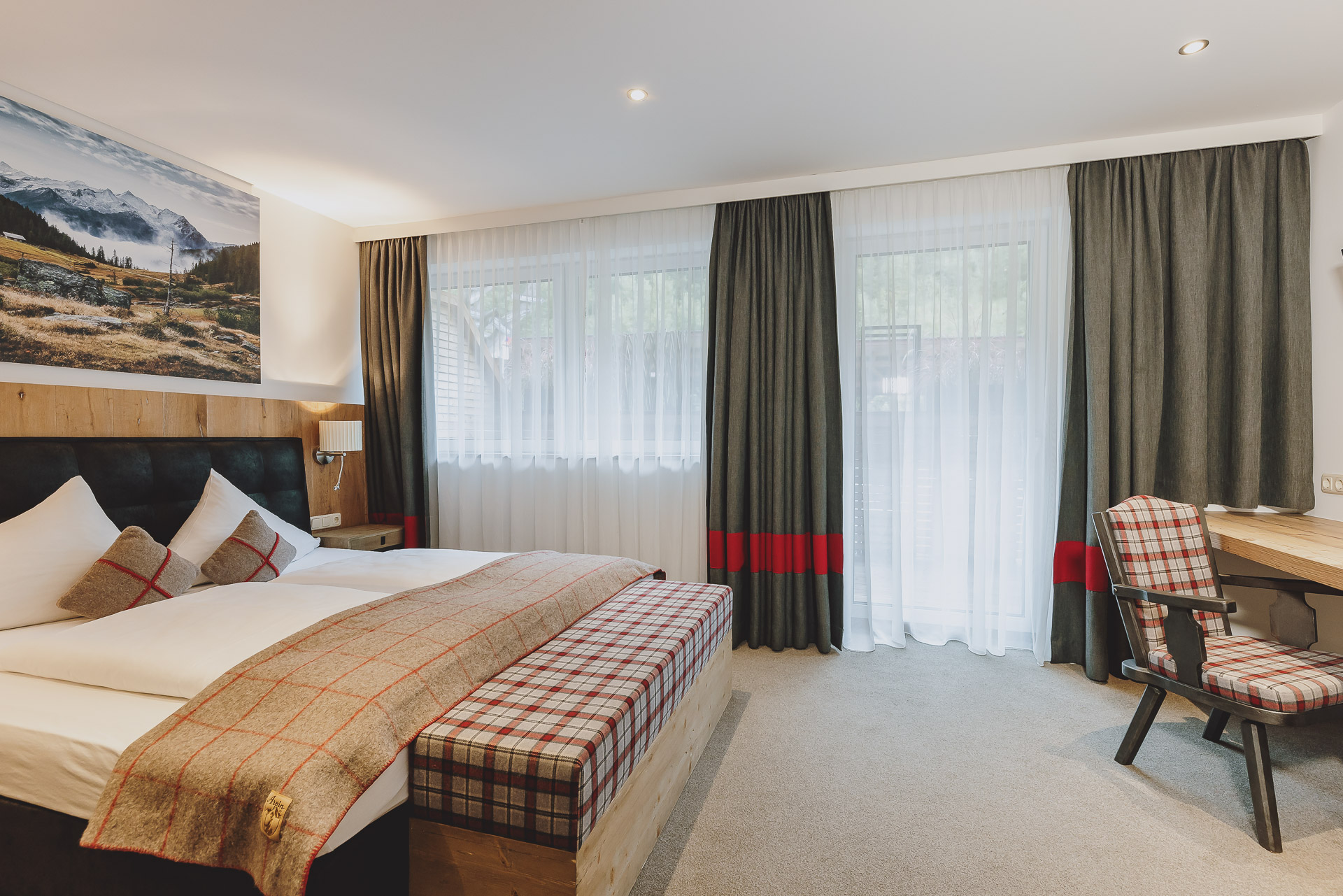 Der Gollinger Zimmerkategorien Juniorsuite Hochalm im Souterrain