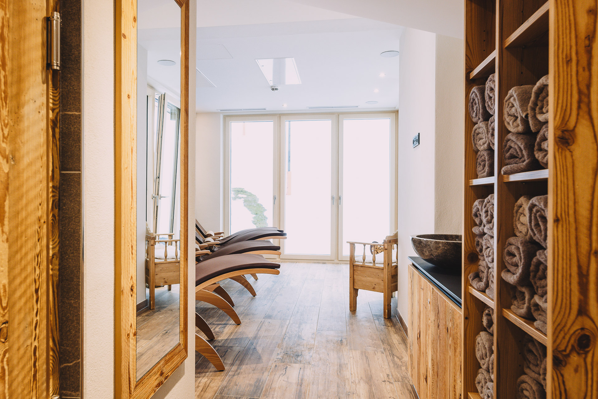 Skihotel: Wellnessbereich  - Hotel Birkenhof