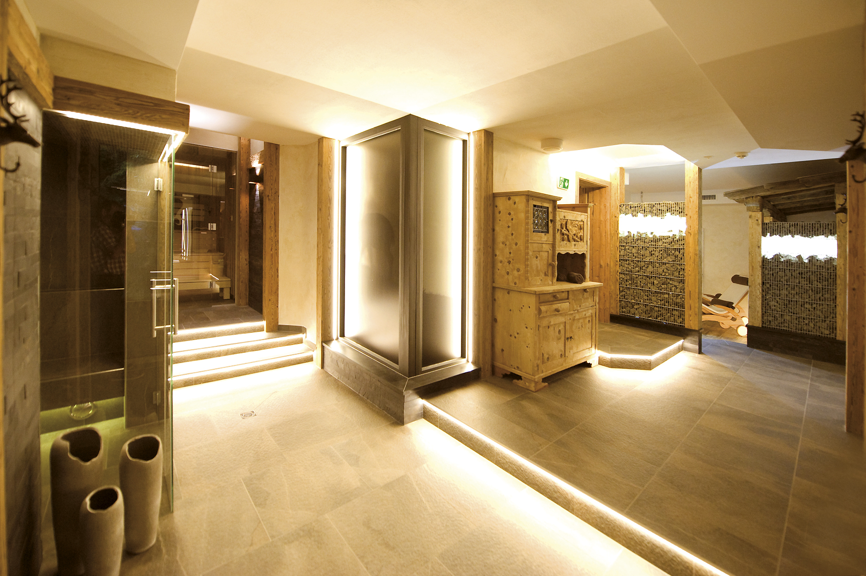 Skihotel: Wellnessbereich - Hotel Birkenhof