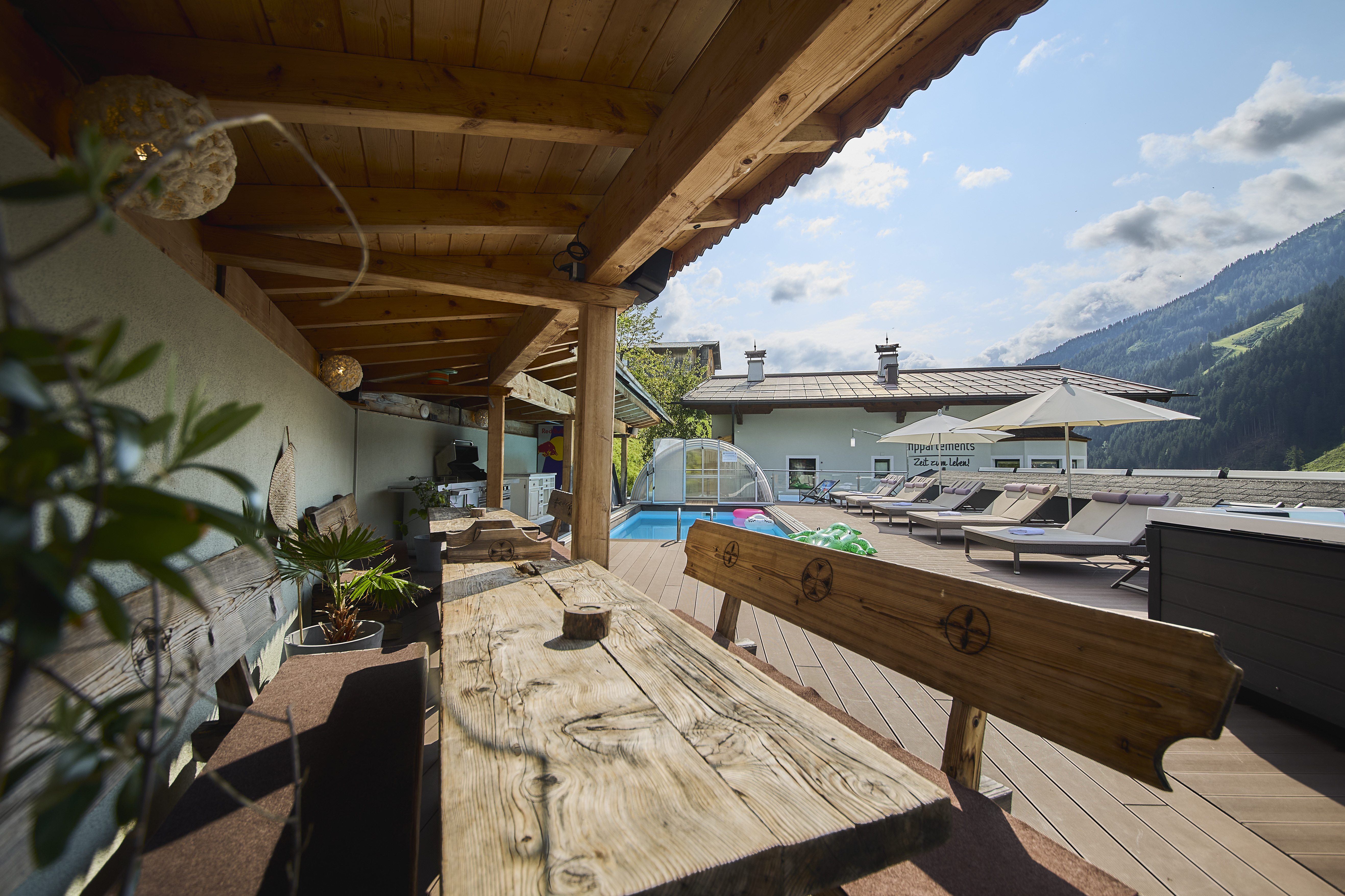 Skihotel: boutique Appartements Saalbach