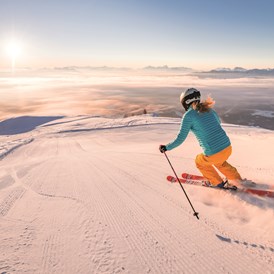 Skihotel: Skilaufen mit Panorama  - Sattleggers Alpenhof & Feriensternwarte 