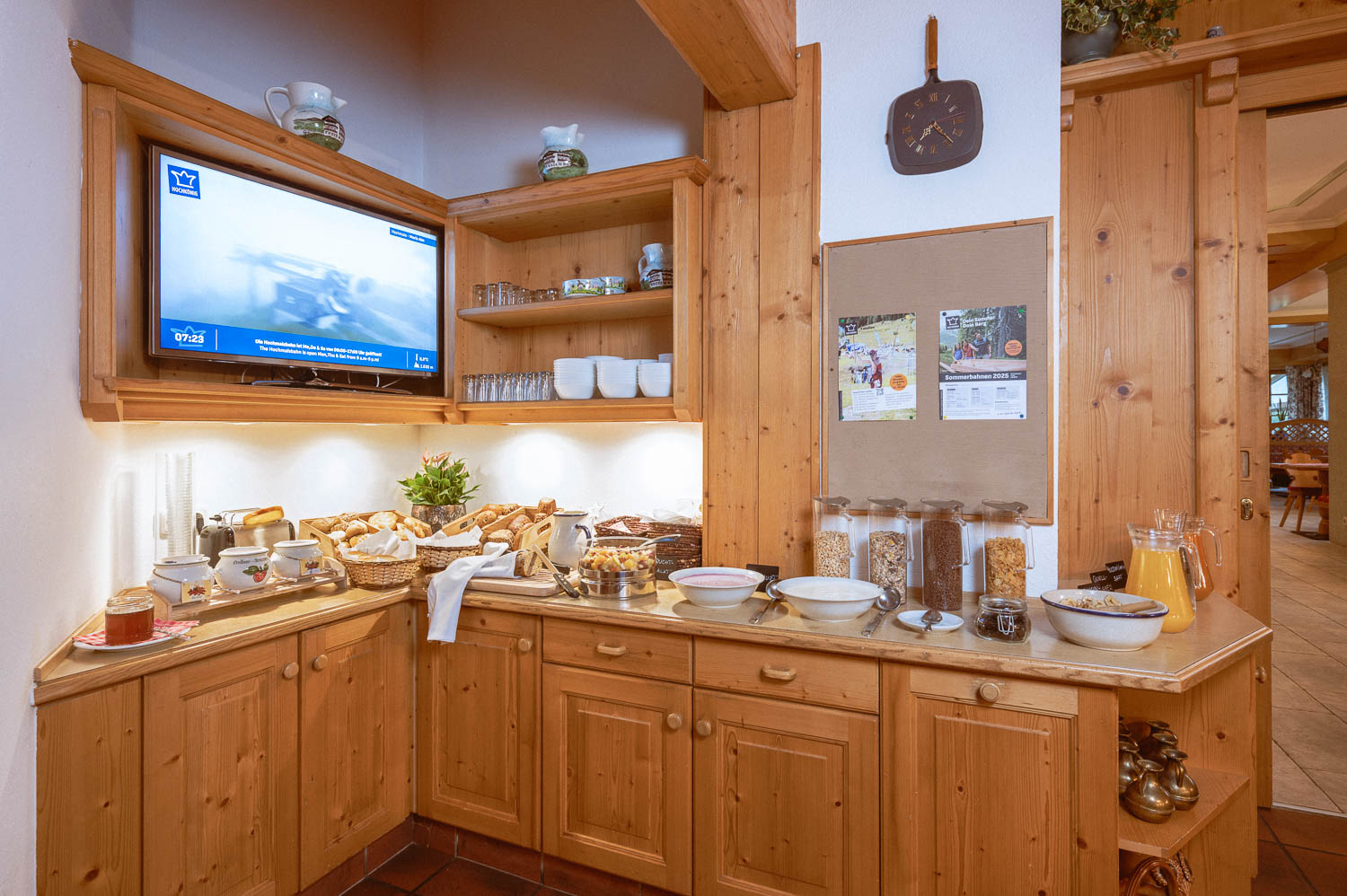 Skihotel: Reichhaltiges Frühstücksbuffet - Hotel Bachschmied - Kulinarik | Restaurant