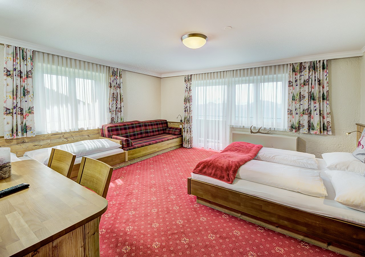 mountainlovers Berghotel*** SeidlAlm Zimmerkategorien Studio Deluxe Alpin mit Balkon