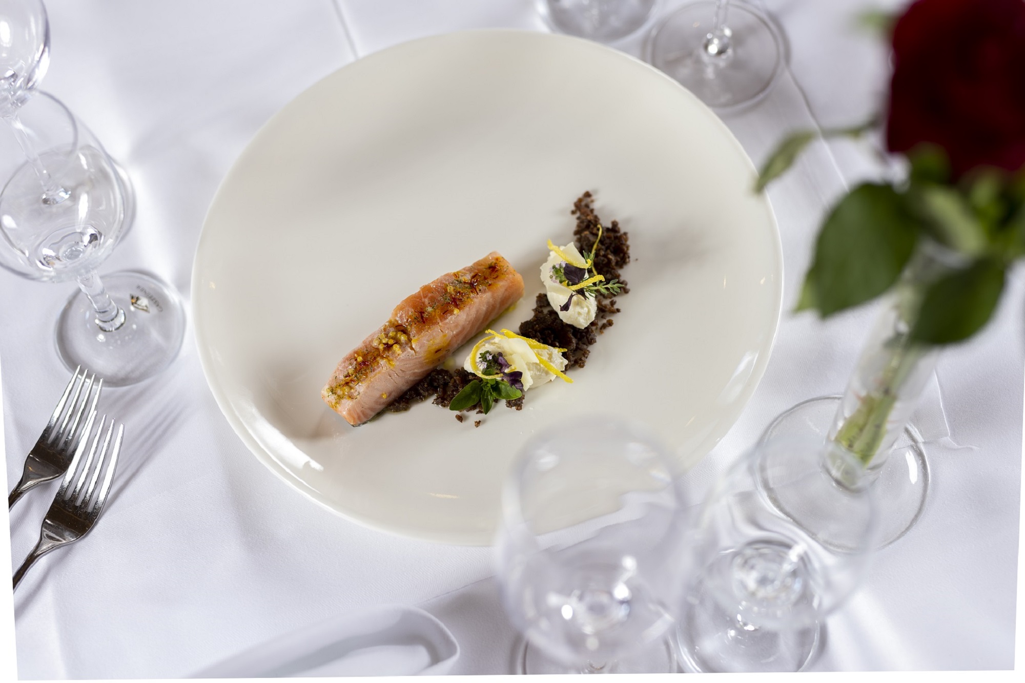 Skihotel: Speisen Restaurant Hirschenstube - Hotel Goldried