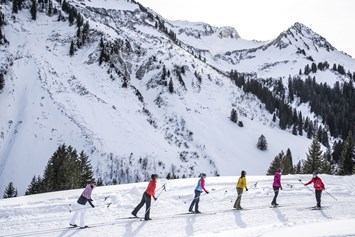 Skihotel: Langlaufen in Damüls 
Hotel - Garni Alpina
Ferienwohungen und Zimmer - Hotel Garni Alpina