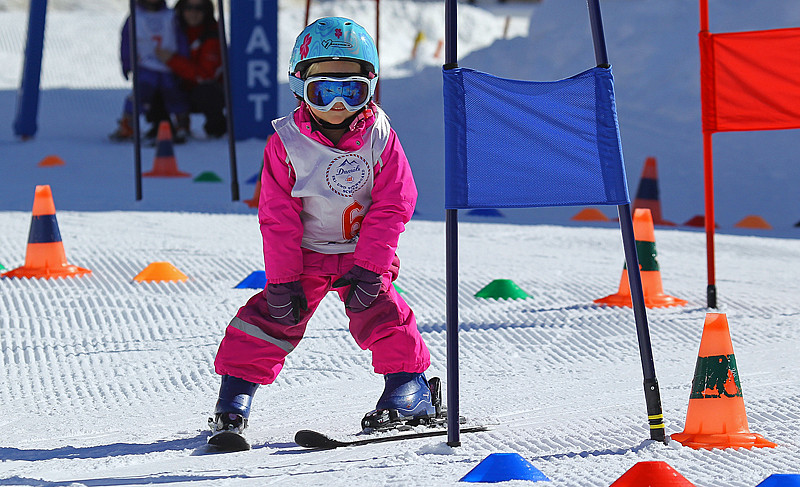 Skihotel: Kinderskikurs vor der Haustüre  - Hotel Garni Alpina