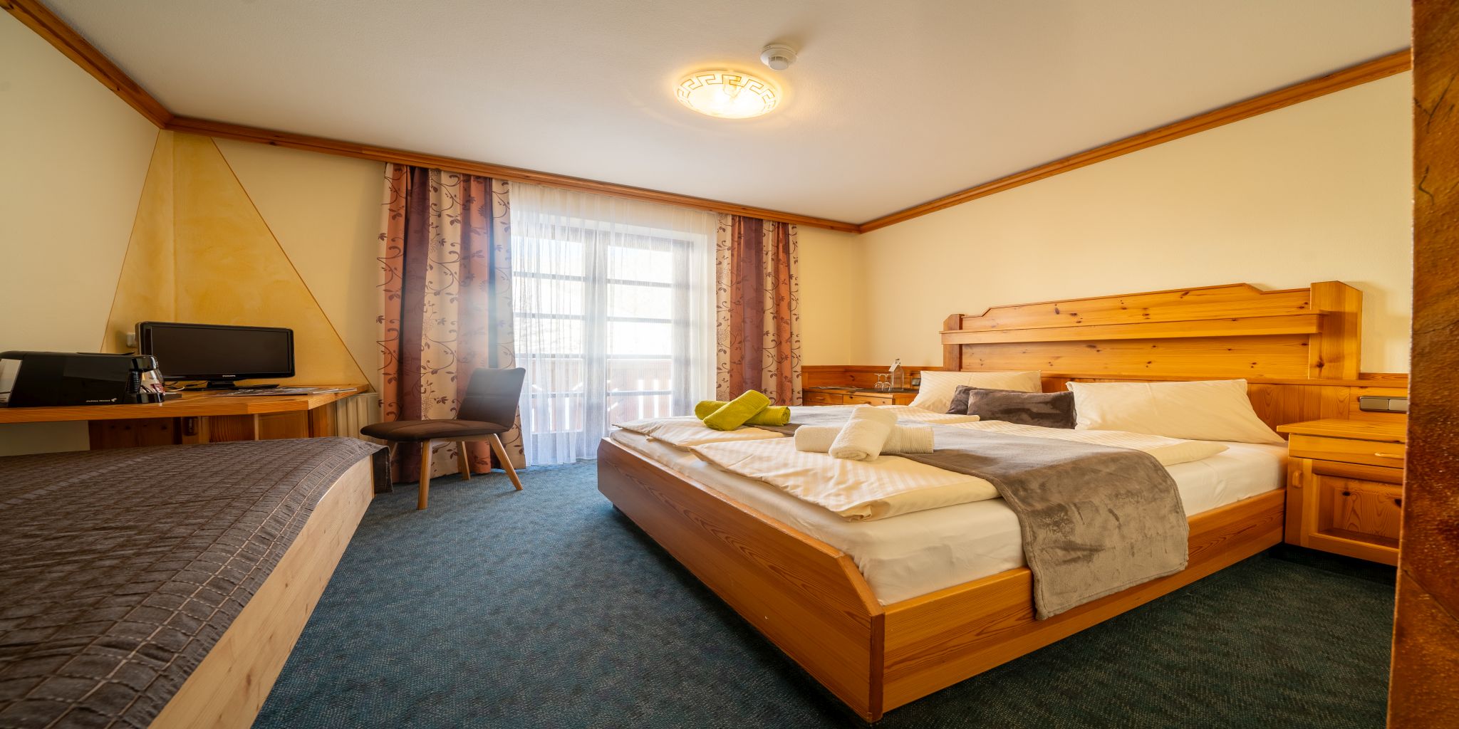 Skihotel: Doppelzimmer - Familienhotel Unterreith