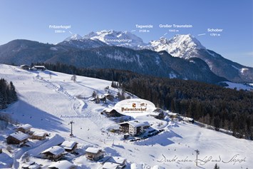 Skihotel: Haus mit Blick auf die Astauwinkelbahn u. Tennengebirge
 - Landhotel Salzburger Dolomitenhof