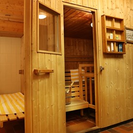 Skihotel: Sauna "klein aber fein" - Landhotel Salzburger Dolomitenhof
