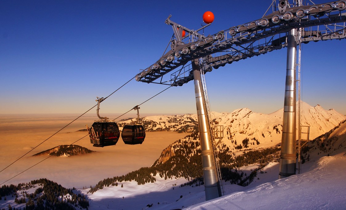 Skihotel: Skigebiet Mellau-Damüls  - Hotel die Wälderin