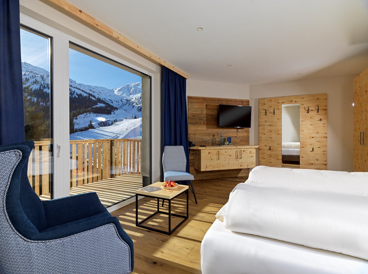 Hotel Zirbenhof Zimmerkategorien Panorama Mountain Junior Suite