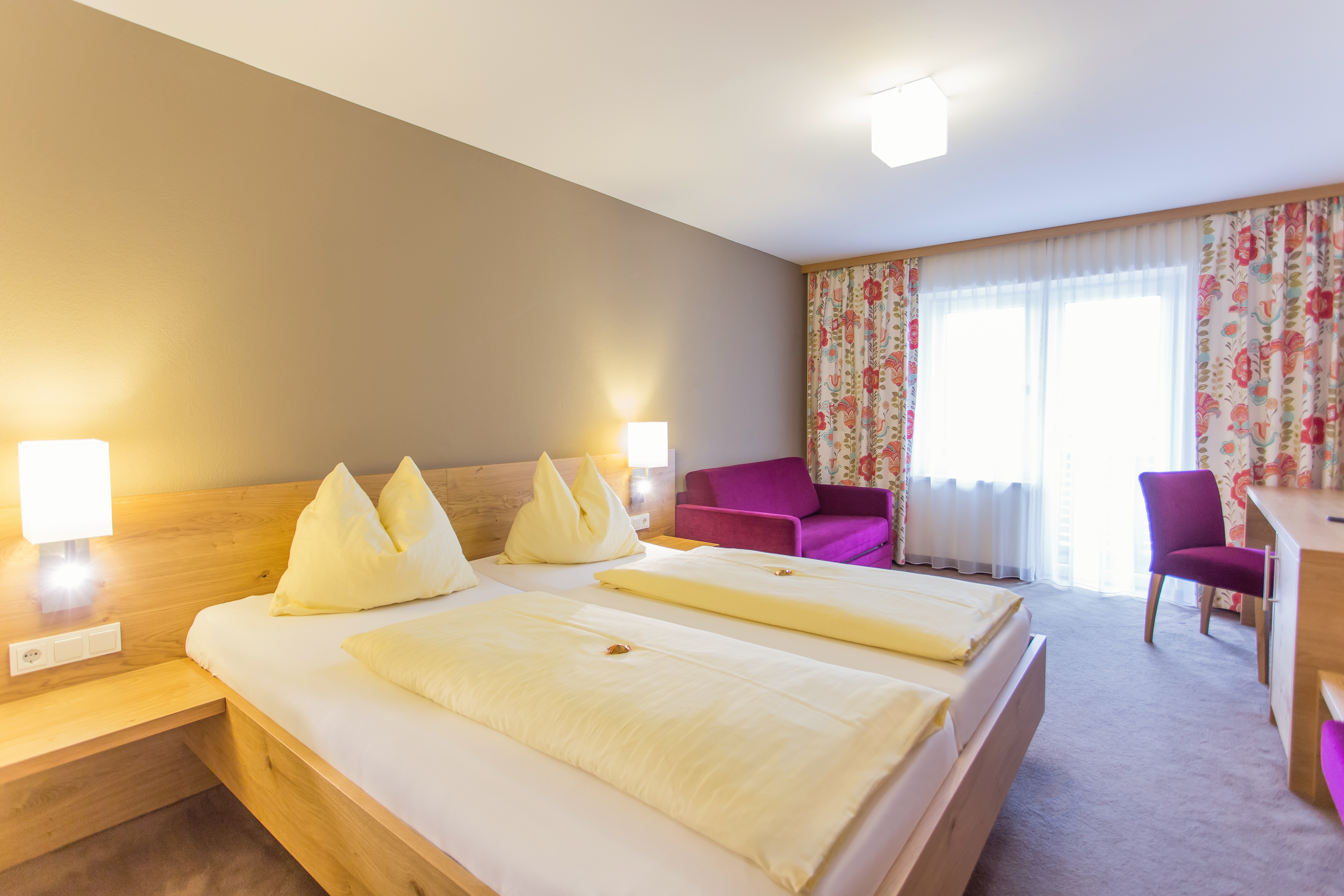 Hotel Bacher Asitzstubn Zimmerkategorien Doppelzimmer Tradition