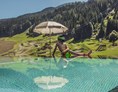Skihotel: Beheizter Infinity Panoramapool  - Hotel Bacher Asitzstubn
