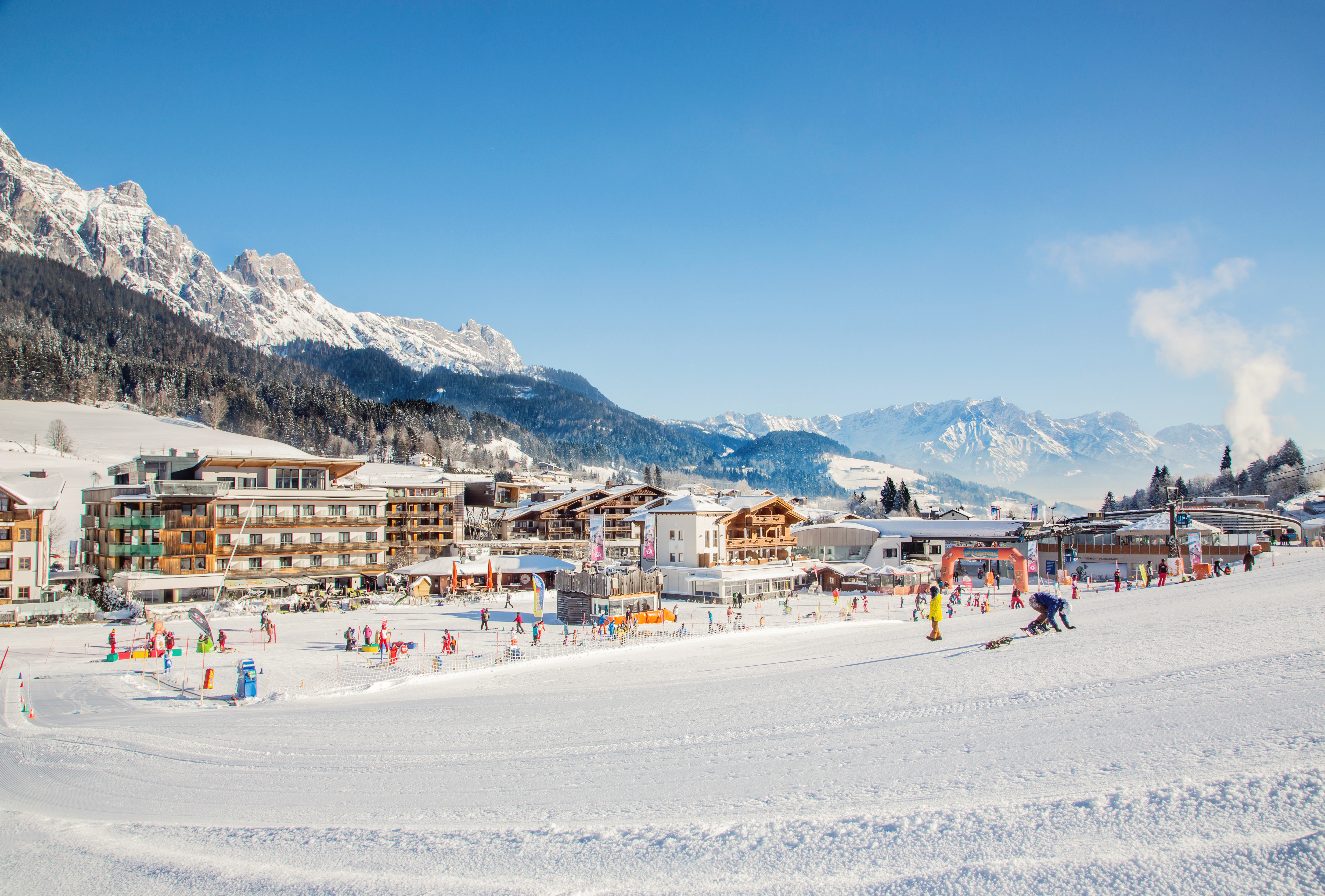 Skihotel: Aussenansicht  - Hotel Bacher Asitzstubn