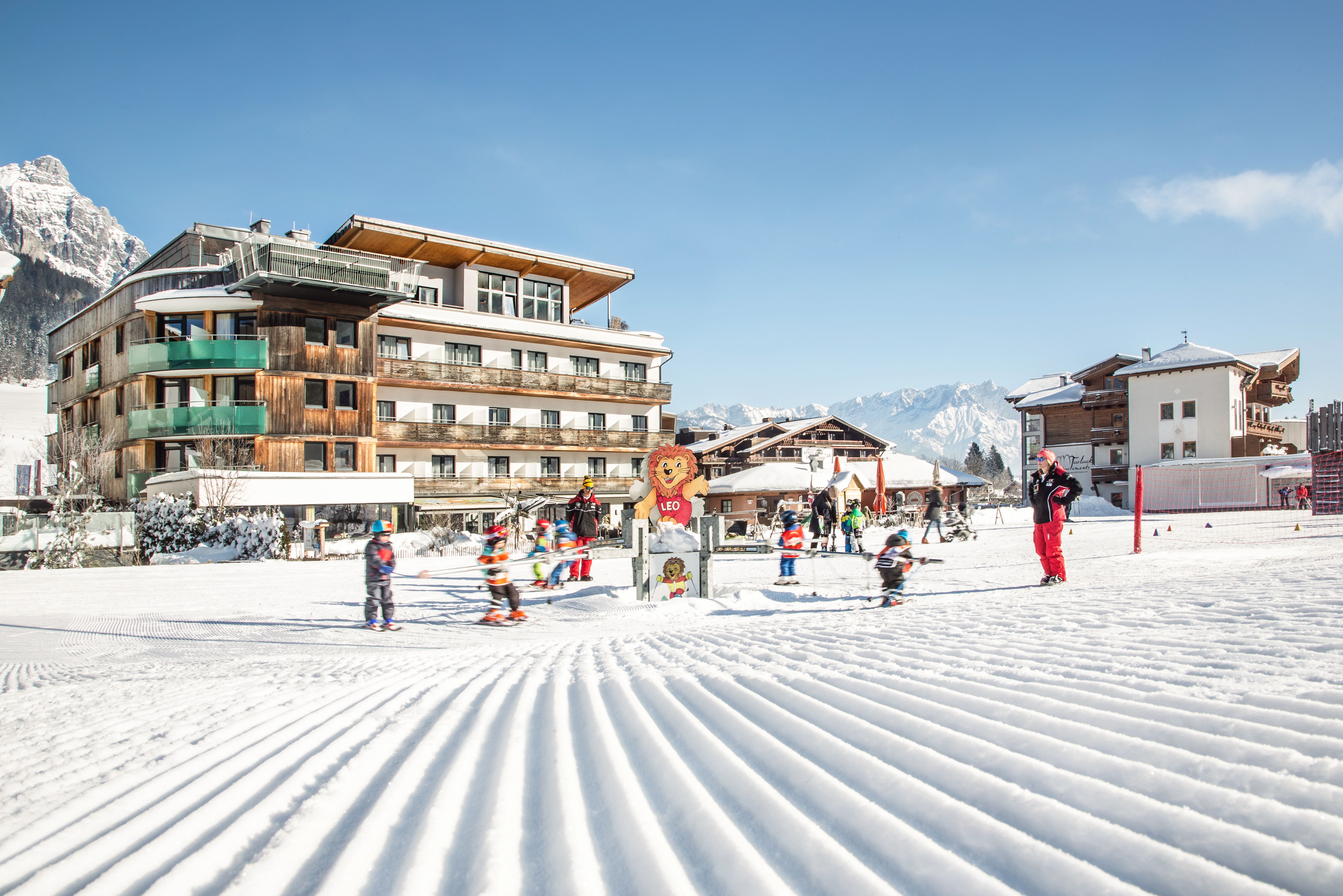 Skihotel: Aussenansicht  - Hotel Bacher Asitzstubn
