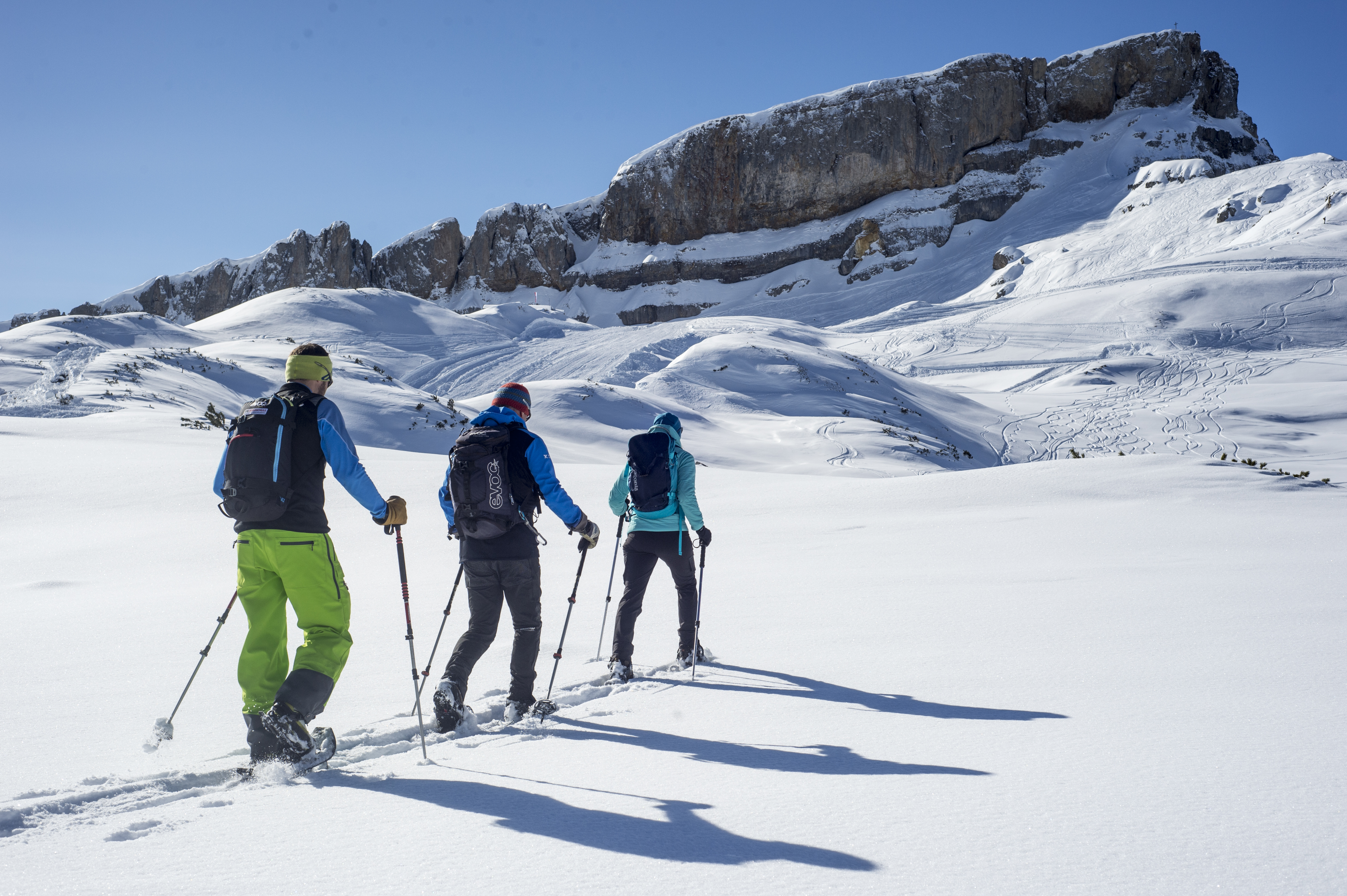 Skihotel: Schneeschuhwandern am Gottesacker - A-ROSA Ifen Hotel Kleinwalsertal