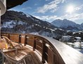 Skihotel: Ausblick vom Balkon - Travel Charme Ifen Hotel