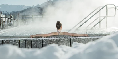 Hotels an der Piste - Sauna - Kappl (Kappl) - Sole-Outdoor-Pool - Schlosshotel Fiss