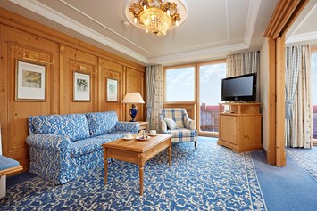 Skihotel: Wohnen in der behaglichen Junior Suite in Lech - Romantik Hotel Die Krone von Lech