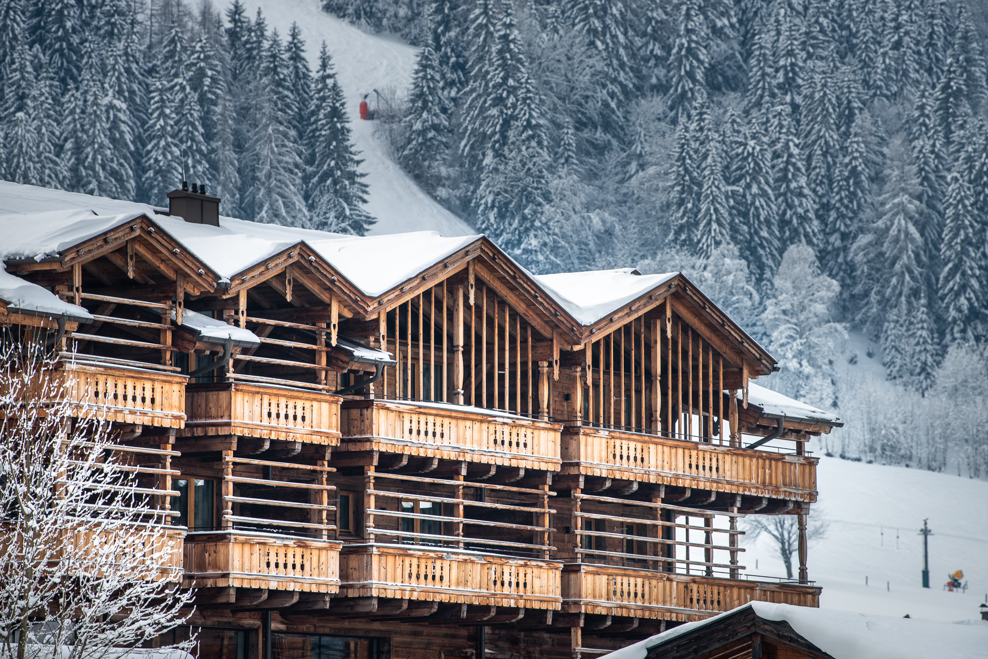 Hotels an der Piste - Schönau am Königssee - Naturresort Puradies im Winter - Naturresort PURADIES