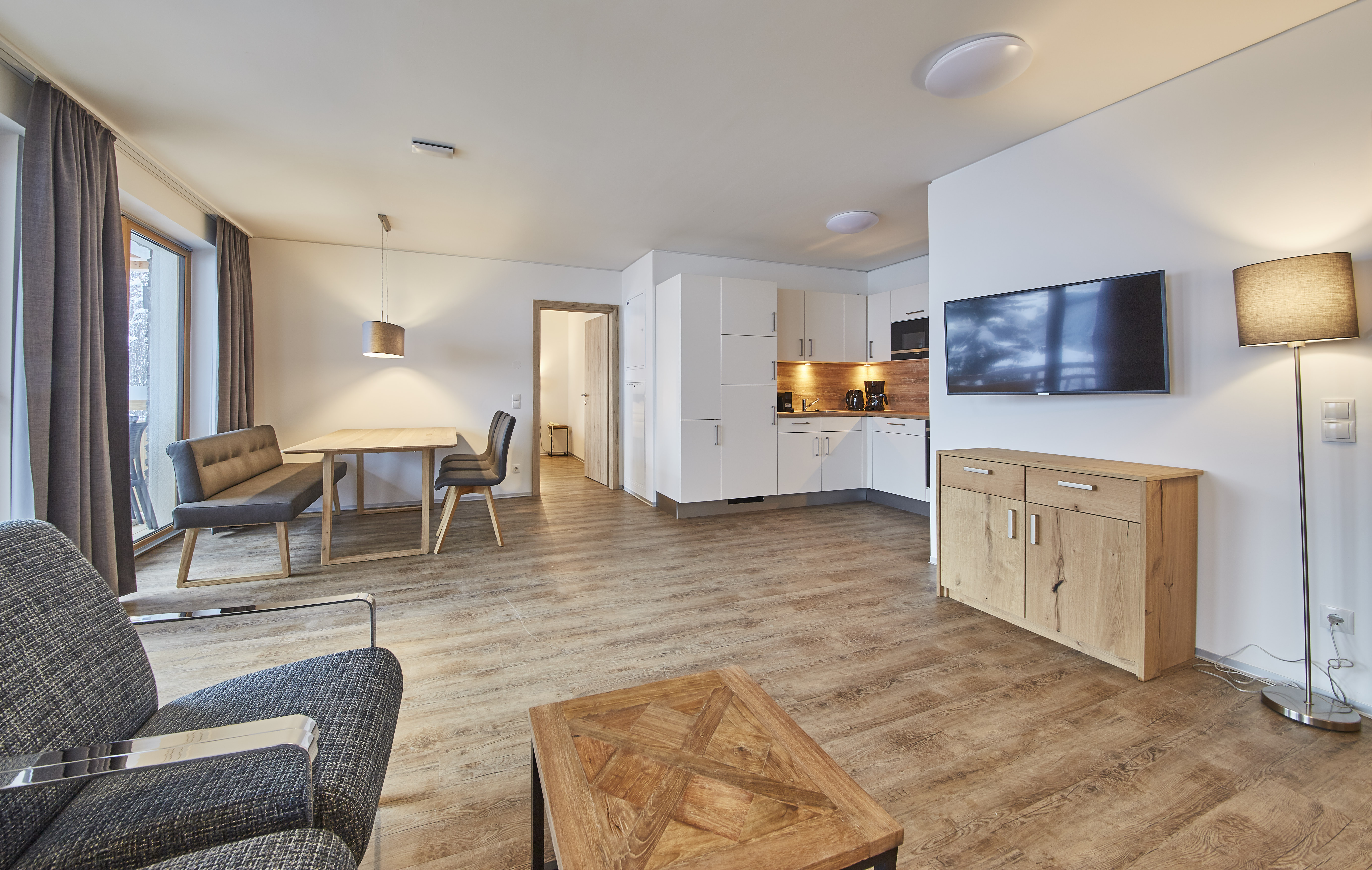 AlpenParks Hotel & Apartment Sonnleiten Saalbach Zimmerkategorien Apartment Superior SPA ca. 80m² für 4-6 Personen